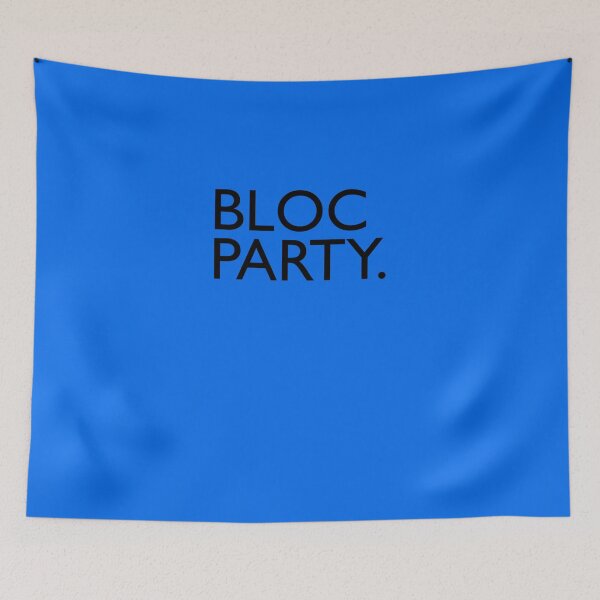 Item preview, BLOC PARTY band logo black on white Classic T-Shirt designed and sold by NinoaOezer.