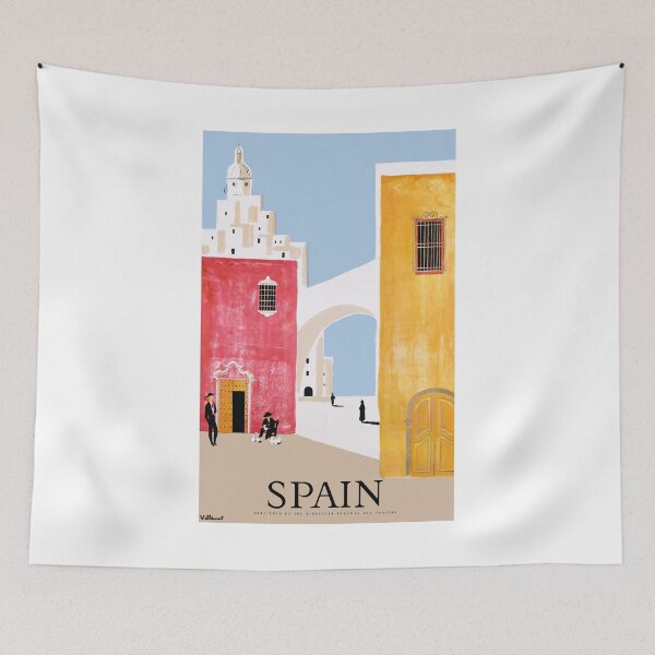 Item preview, 1958 SPAIN Travel Poster designed and sold by retrographics.