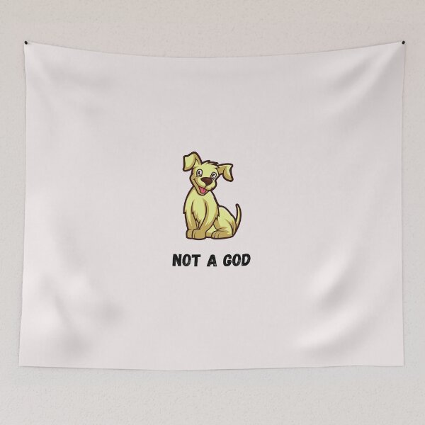 Item preview, Not A God Classic T-Shirt designed and sold by Doggy Mates.