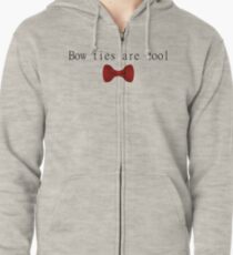 Bow Ties are Cool Zipped Hoodie