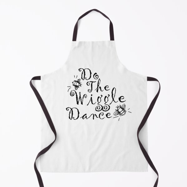 Item preview, Do The Wiggle Dance - Black Text with Wiggling Bees designed and sold by MountMercantile.
