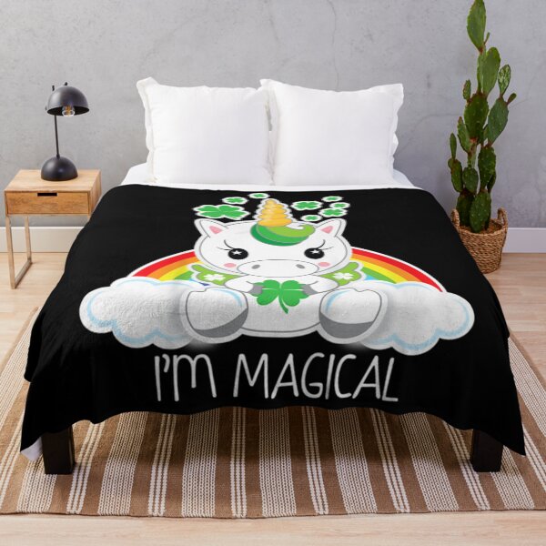 Item preview, Girls Cute Unicorn Im Magical Shirt Gift for St Patricks Day Classic . designed and sold by monetmvbamba.