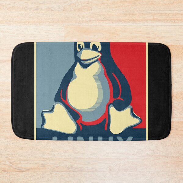 Item preview, Linux tux penguin obama poster Classic designed and sold by BENWHITS12.