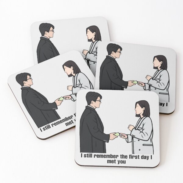 Item preview, I still remember the first day I met you- Jin Young seo & Cha sung hoon - business proposal kdrama designed and sold by Reets_Redbubble.