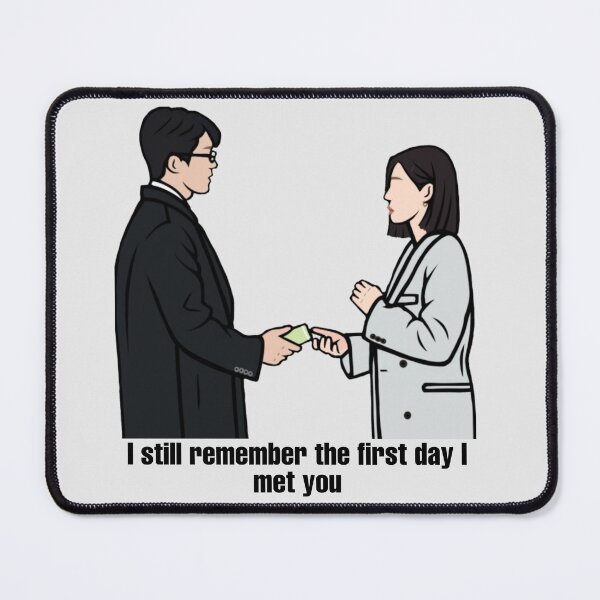 Item preview, I still remember the first day I met you- Jin Young seo & Cha sung hoon - business proposal kdrama designed and sold by Reets_Redbubble.
