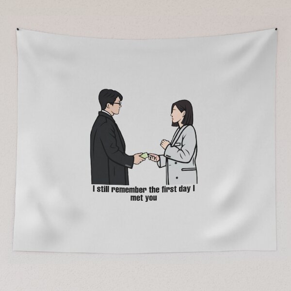 Item preview, I still remember the first day I met you- Jin Young seo & Cha sung hoon - business proposal kdrama designed and sold by Reets_Redbubble.