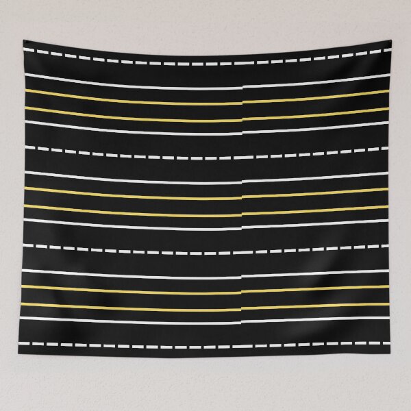 Item preview, White and yellow parallel lines design designed and sold by Giree07.