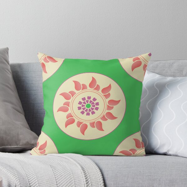 Item preview, Sunburst Mandala on Green designed and sold by DelynCreates.