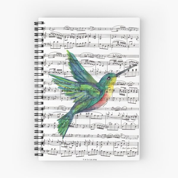 Item preview, Musically Hummingbird designed and sold by missmann.