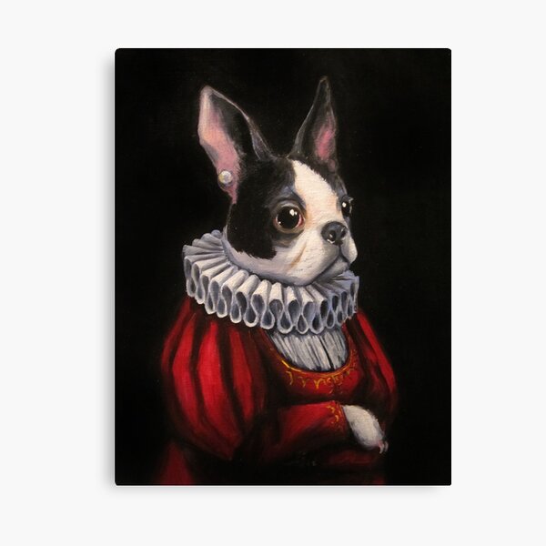 Lady in Red Canvas Print