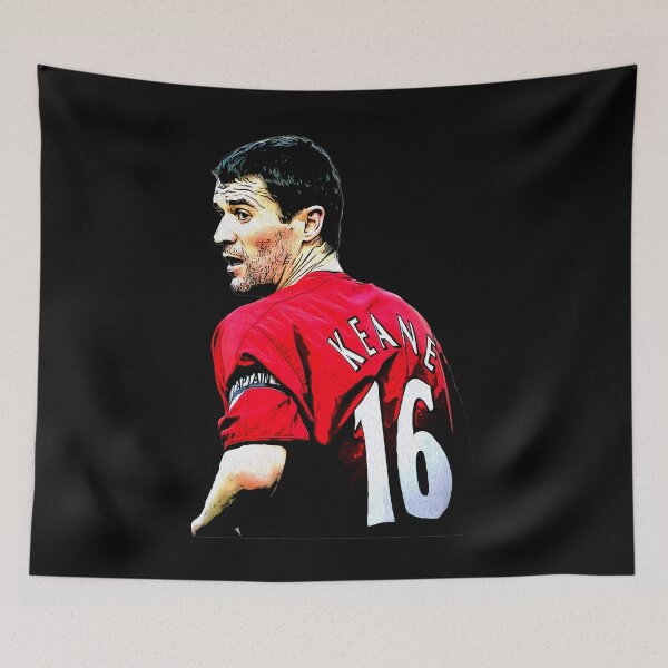 Item preview, Music Retro Roy Keane Tshirt Soccer Keano Sticker designed and sold by TraceyHayes1995.