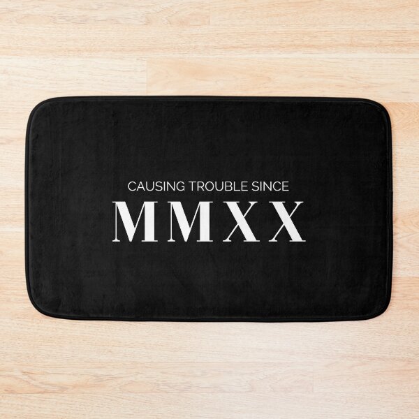 Item preview, Causing trouble since 2020 (white letters)  designed and sold by my-wanderlustjo.
