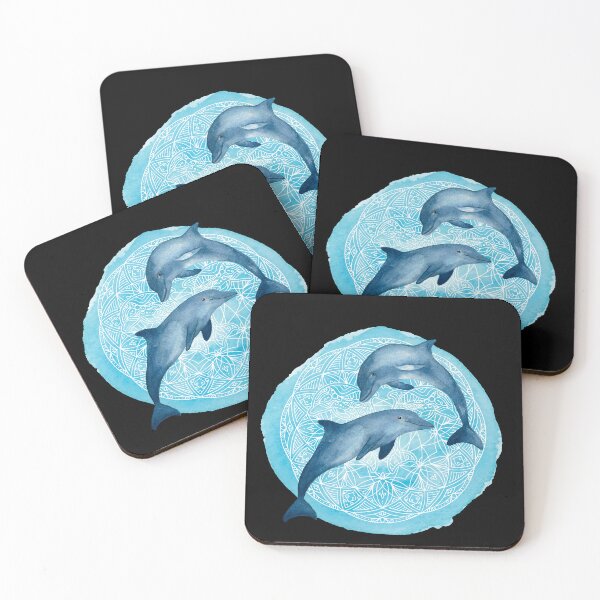 Item preview, Dolphin Mandala designed and sold by foxcreative.