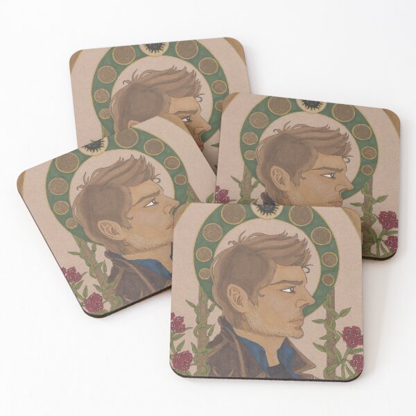 Item preview, Art Nouveau Dean Winchester  designed and sold by 3amCoffee.