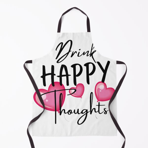 Item preview, Drink Happy Thoughts Wine quotes designed and sold by wanasak.