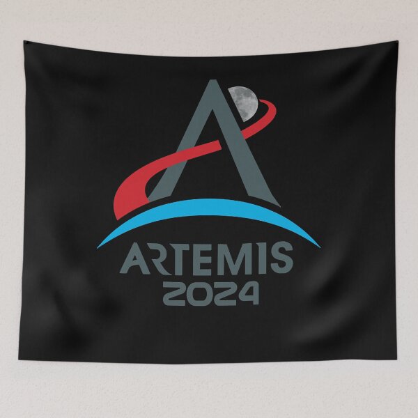 Item preview, NASA Artemis Destination Moon 2024 Classic designed and sold by TERRIEHEADRICK.