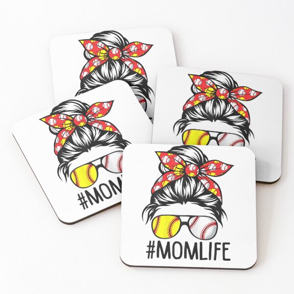 Item preview, Womens Dy Mom Life Softball Baseball Mothers Day designed and sold by Kezichy.