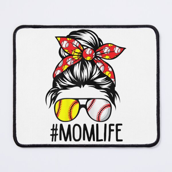 Item preview, Womens Dy Mom Life Softball Baseball Mothers Day designed and sold by Kezichy.