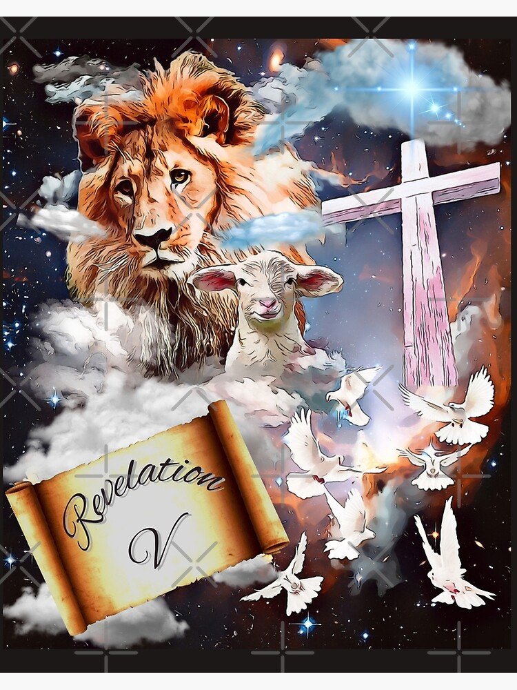 Revelation Lion And Lamb Tote Bag Revelation Lion And Lamb Tote Bag