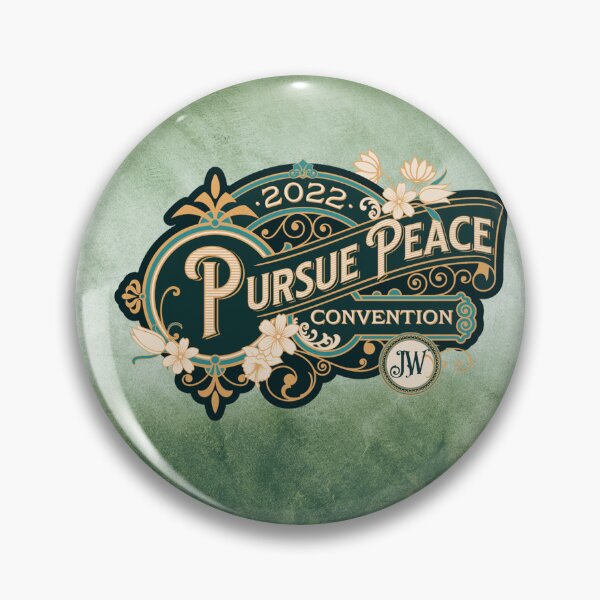 Item preview, JW Convention 2022 Jehovah's Witnesses Pursue Peace  designed and sold by PioneerBros.
