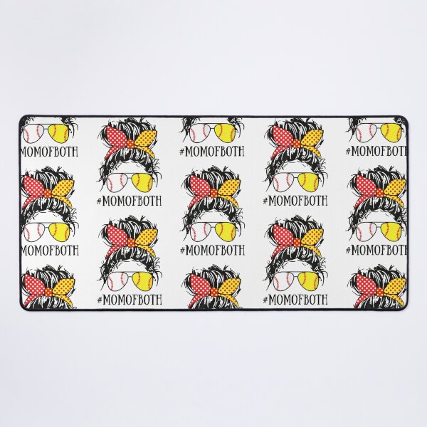 Item preview, Funny Mom of Both Baseball Mom Softball designed and sold by Kezichy.