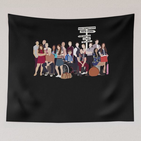 Item preview, Glee characters Classic . designed and sold by monetmvbamba.