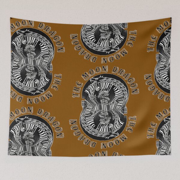 Item preview, THE MOON DRAGON - COOL UNIQUE GRAPHIC DESIGN  designed and sold by RJ-LORD.