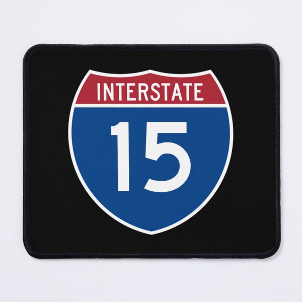 Item preview, American Road Signs Interstate Highway Number Shield 15. designed and sold by JeffGlassCreat.