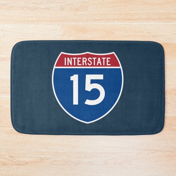 Item preview, American Road Signs Interstate Highway Number Shield  15.   designed and sold by JeffGlassCreat.