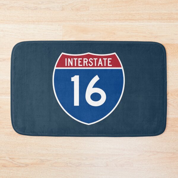 Item preview, American Road Signs Interstate Highway Number Shield  16.   designed and sold by JeffGlassCreat.