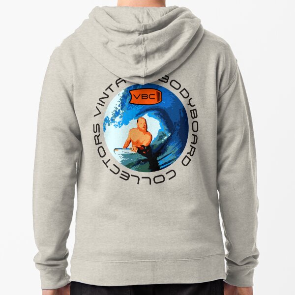 Vintage Bodyboard Collectors - Design 1 Zipped Hoodie