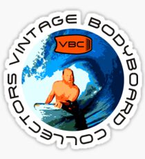 Vintage Bodyboard Collectors - Design 1 Sticker