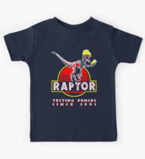 Raptor. Testing fences since 1993. Kids Tee