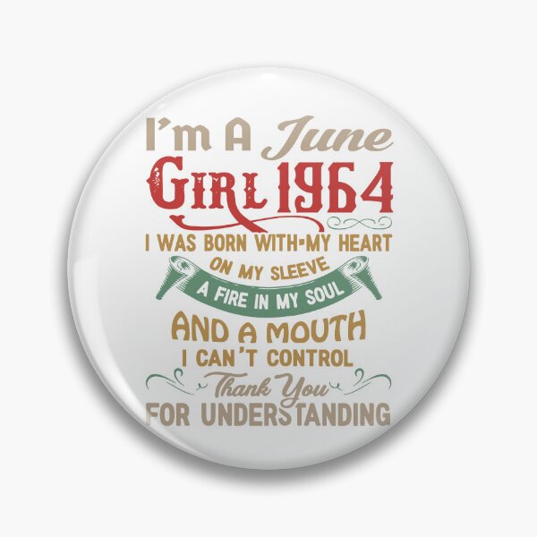 Artikelvorschau, I'm A June Girl 1964. Thank You For Understanding entworfen und verkauft von ForeverInTime.