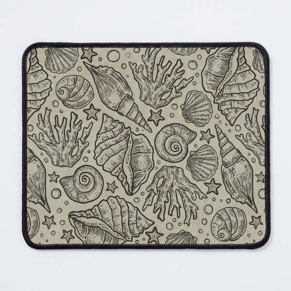 Item preview, Shell Pattern of Joy for the Ocean Lovers in Vintage Paper designed and sold by ‧͙⁺˚*･༓☾ Moon Saikia ☽༓･*˚⁺‧͙.