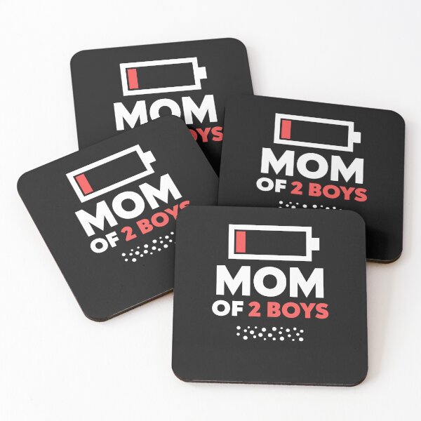 Item preview, Mom Of 2 Boys designed and sold by BhavyaBathla.