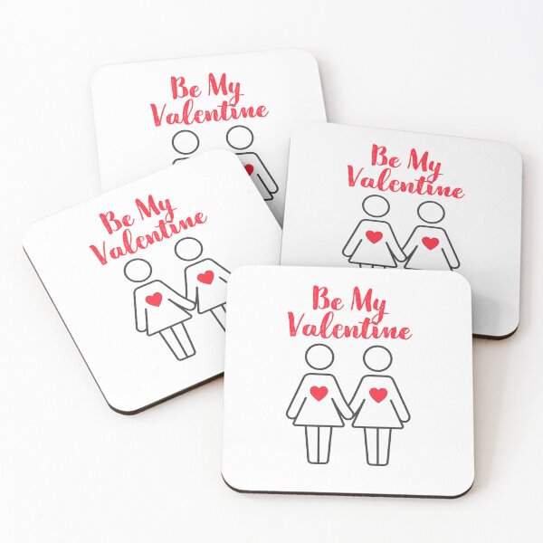 Item preview, Be My Valentine - Two Women - Gay designed and sold by RouxHarbour.