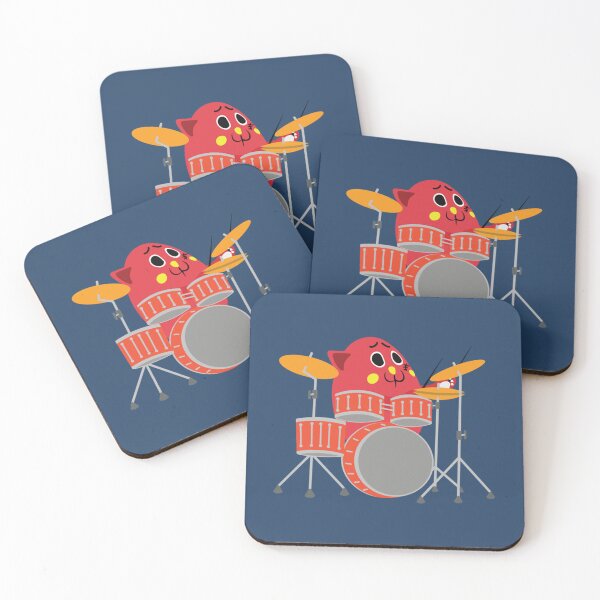 Item preview, Nyango Star Drumset Nyango lover    designed and sold by JeffGlassCreat.