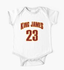 King James Jersey Script 3 One Piece - Short Sleeve