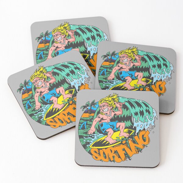 Item preview, surfing beach designed and sold by ViejoWill.