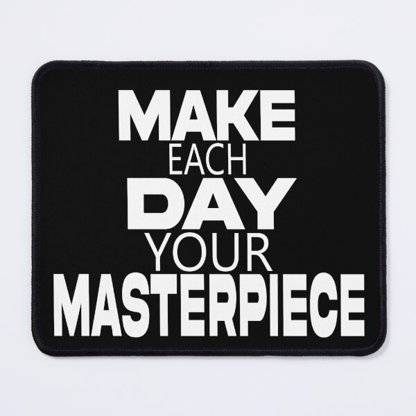 Item preview, Make each day your masterpiece,Every moment is a fresh beginning,red,blue,Follow Your Passion gift for big brother,gift for sister. designed and sold by CHOOSEYOURS SHOP.