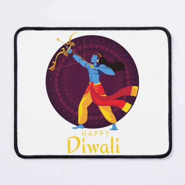 Item preview, Joyeux Diwali - Fête des Lumières designed and sold by FalguniShankar.