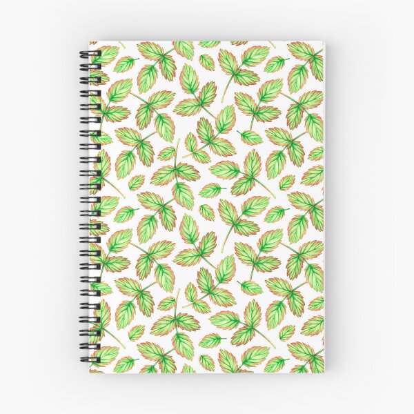 Item preview, Green leaf pattern. Watercolor drawing. designed and sold by Trilisti.