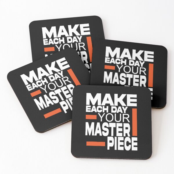 Item preview, Make each day your masterpiece,Every moment is a fresh beginning,red,blue,Follow Your Passion gift for big brother,gift for sister. designed and sold by CHOOSEYOURS SHOP.