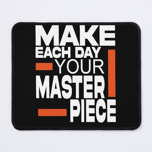 Item preview, Make each day your masterpiece,Every moment is a fresh beginning,red,blue,Follow Your Passion gift for big brother,gift for sister. designed and sold by CHOOSEYOURS SHOP.