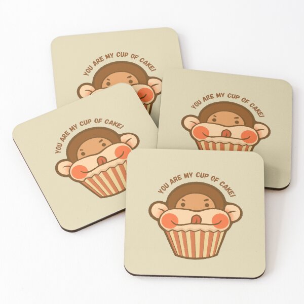 Item preview, Monkey Cake | You are My Cup Of Cake! designed and sold by CyndoLin.