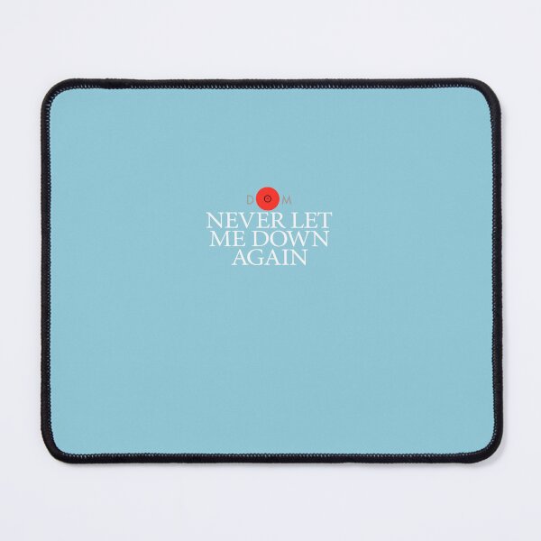 Item preview, Never Let Me Down Again DM White logo Essential T-Shirt designed and sold by ErikBuchholz.