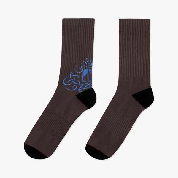 Item preview, Pictish Dragon_Blue Essential T-Shirt designed and sold by saschalengle.