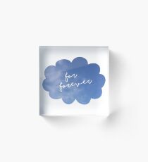 Dear Evan Hansen - For Forever sticker Acrylic Block