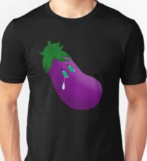 Sad Eggplant Unisex T-Shirt